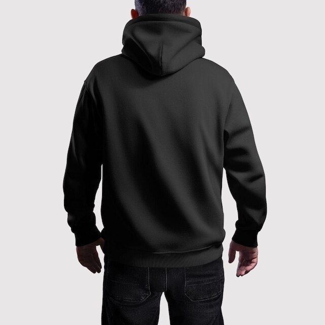 Blusa De Moletom Canguru Com Capuz Casual Flanelado