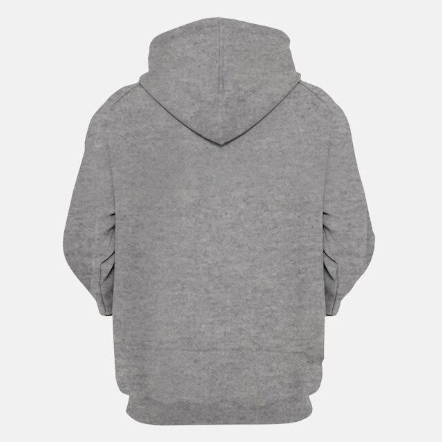 Blusa De Moletom Canguru Com Capuz Casual Flanelado