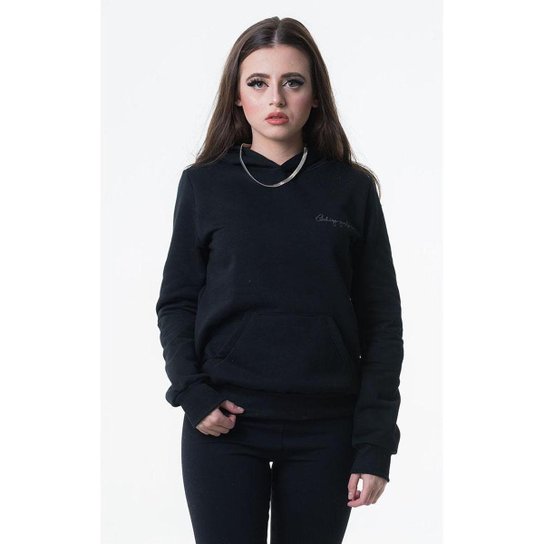 BLUSA DE MOLETOM COM CAPUZ E BOLSO CODIGO GIRLS Zattini