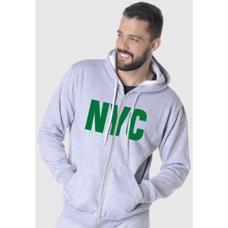 Blusa De Moletom Masculino Estampa New York City