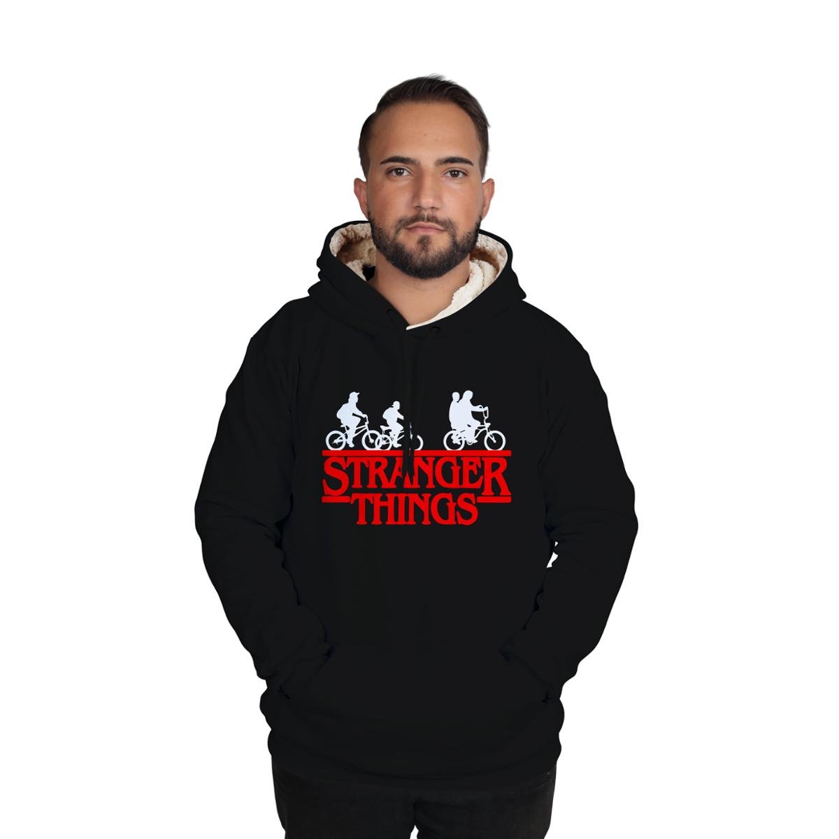 Blusa de Moletom Stranger Things Lançamento Moletom Unissex Zattini