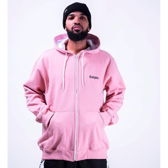 Blusa de Moletom Stun Compton Salmão GG Zattini