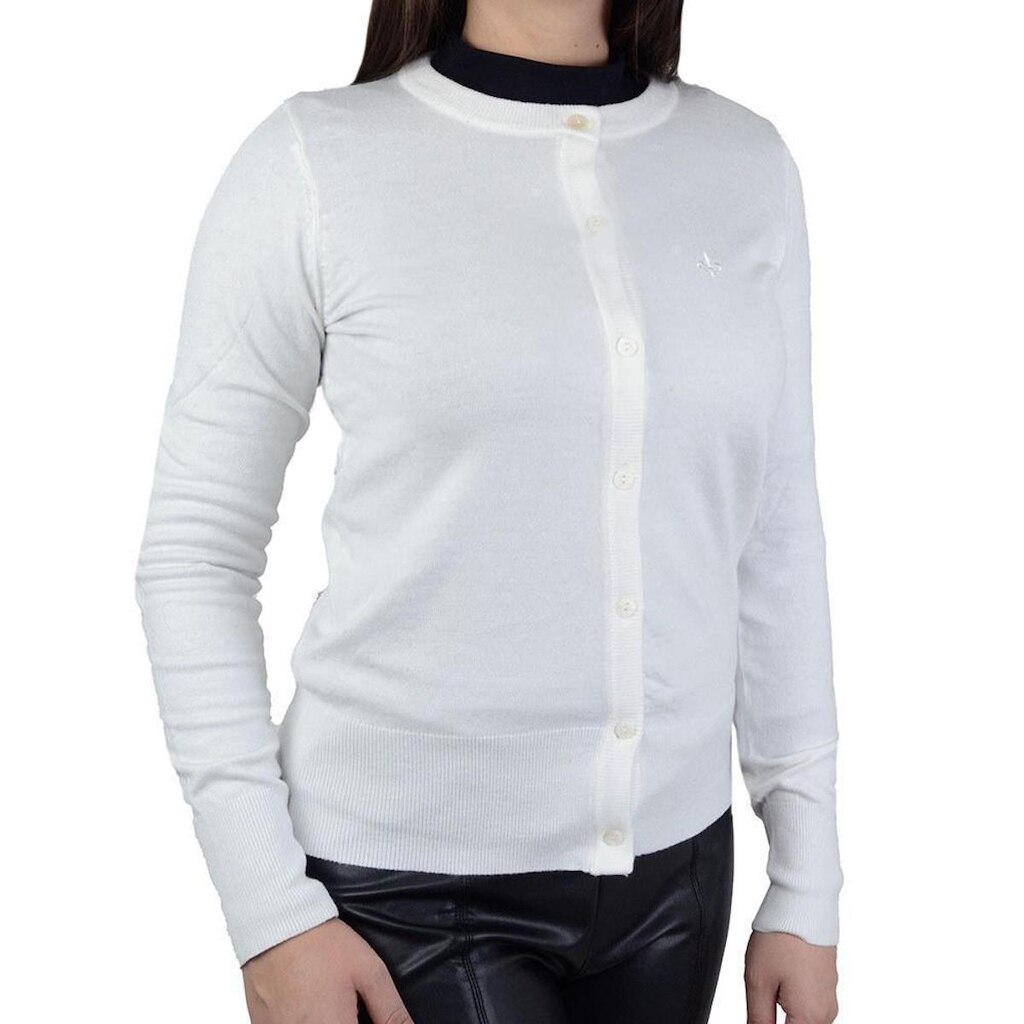 Blusa Dudalina Tricot Cardigan Feminina
