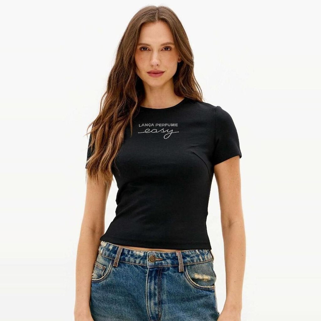 Blusa Easy Lança Perfume Babylook Termo Feminino