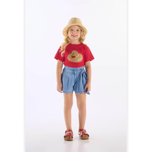Blusa em Algodão Infantil Up Baby