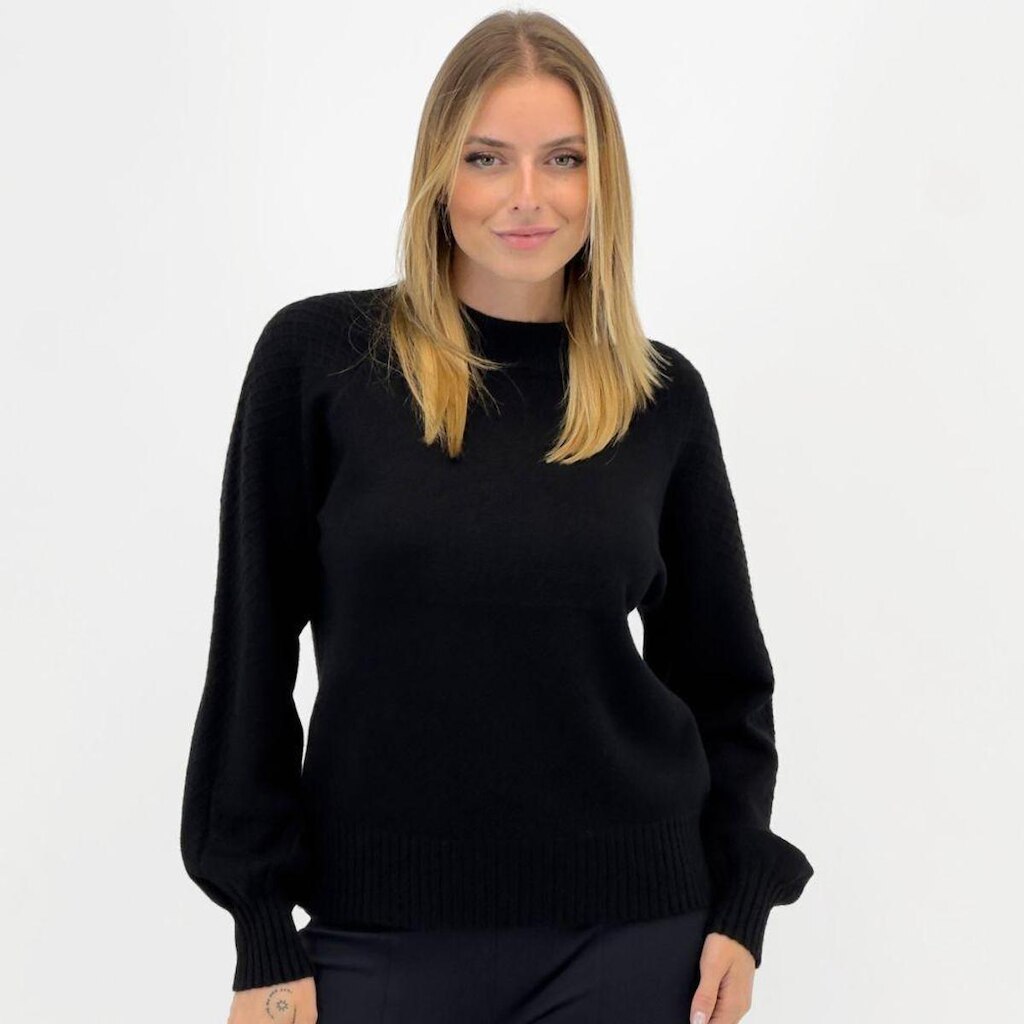 Blusa Facinelli Tricot Gola Alta Feminina