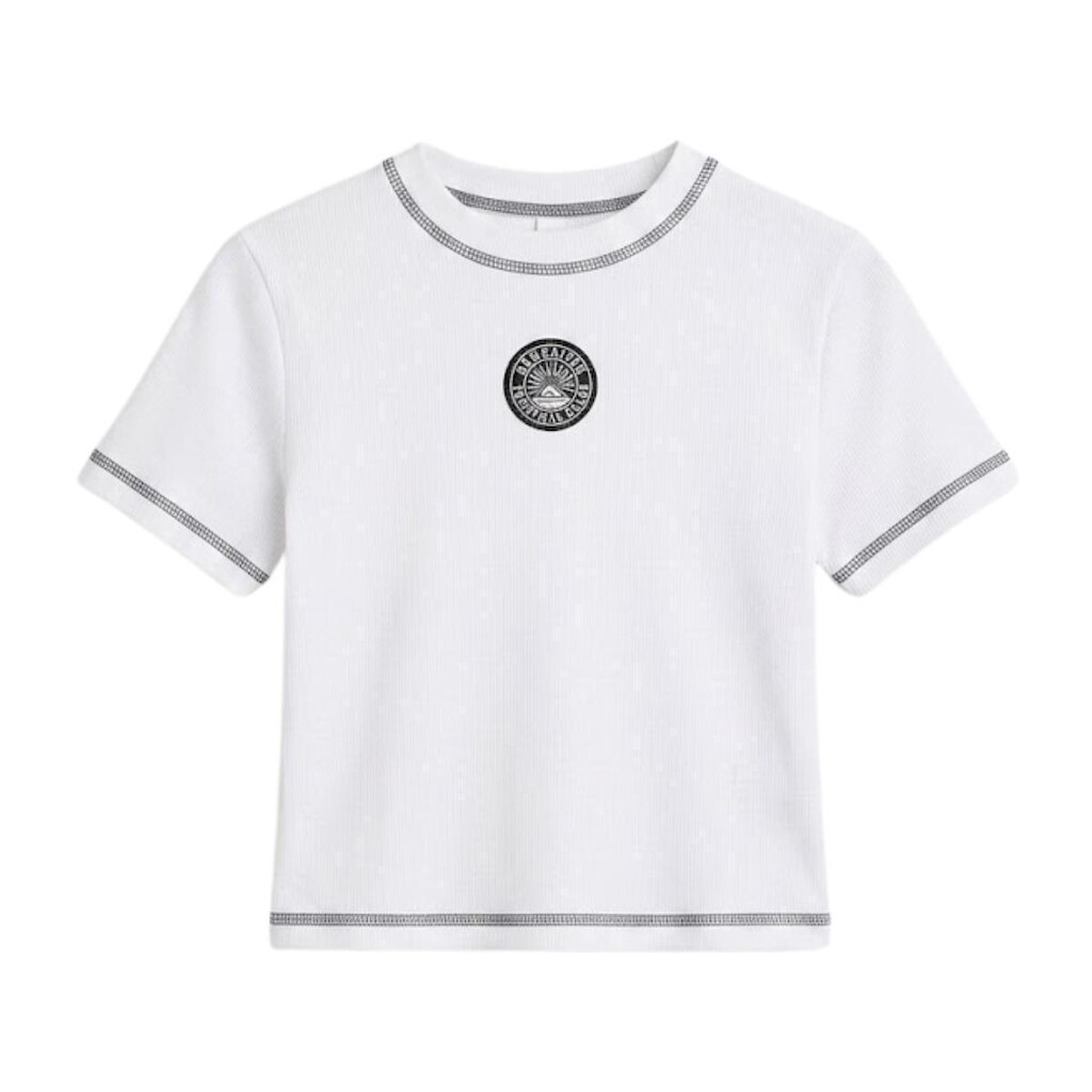 Blusa Farm Rio Manga Curta Bordada