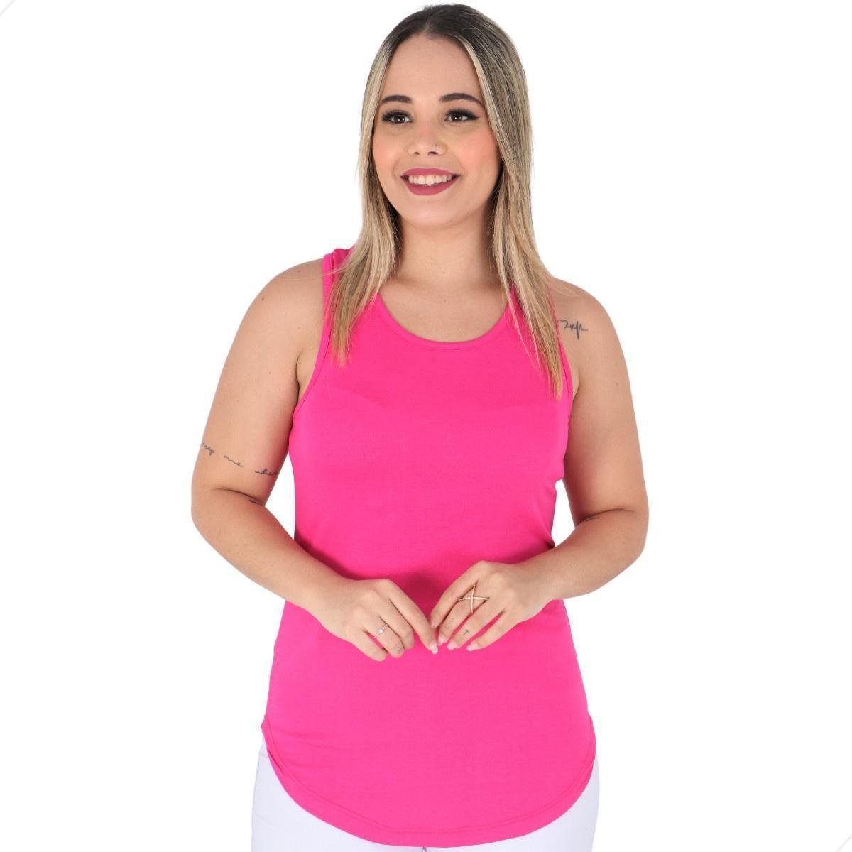 Blusa Feminina Alongada Regata LongLine Tapa Bumbum Moda Fitness Verão Menor preço em Blusa Feminina Alongada Regata LongLine Tapa Bumbum Moda Fitness Verão