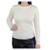 Blusa Feminina Alpelo Tricot Canelado Creme - 10900585 - Creme
