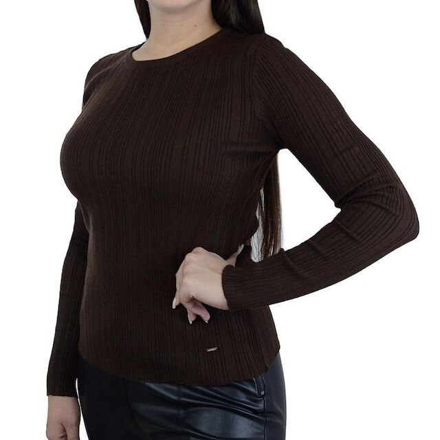 Blusa Feminina Alpelo Tricot Canelado