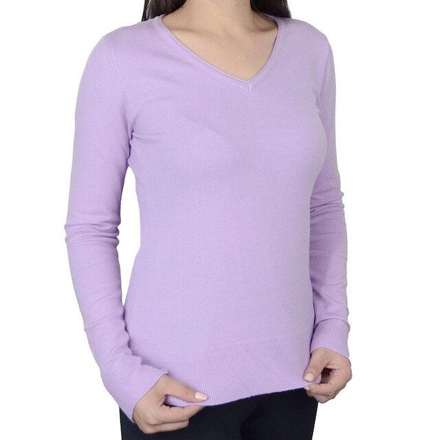 Blusa Feminina Alpelo Tricot Suéter Ametista - 10900426