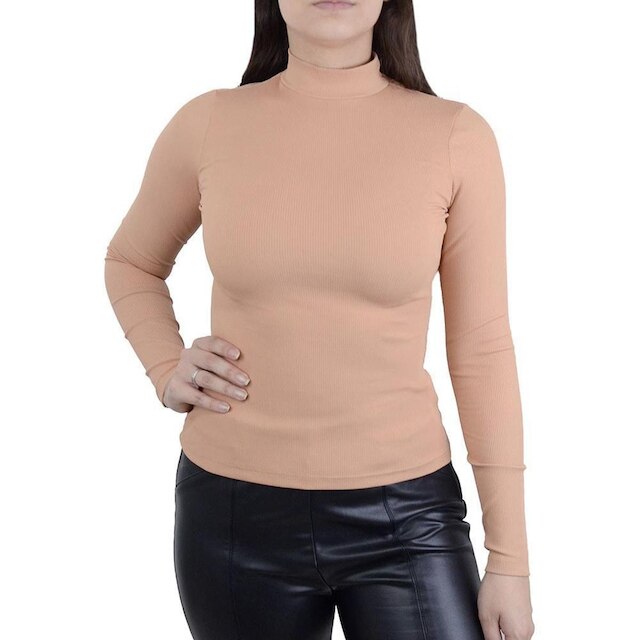 Blusa Feminina Altenticada ML Canelada