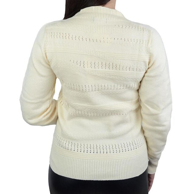 Blusa Feminina Ana Gonçalves Tricot Off White - A5143