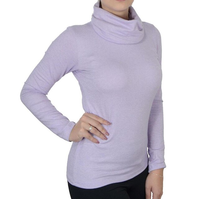 Blusa Feminina Averzzy Gola Extra Lilás - 6027