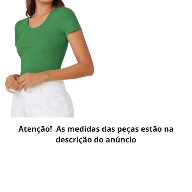 Blusa Feminina Básica Gola Careca- Habana