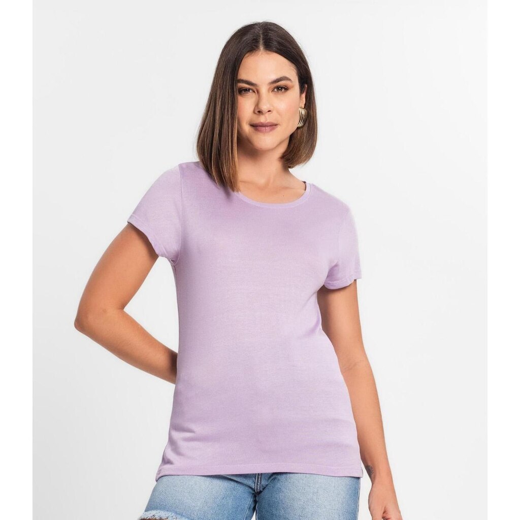 Blusa Feminina Básica Visco Tricot Rovitex