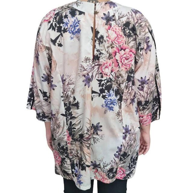 Blusa Feminina Bata Raglan Luxo Plus Size