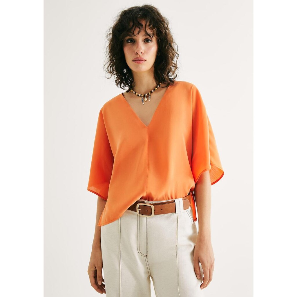 Blusa Feminina Box Em Peach Touch