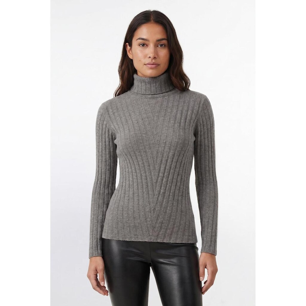 Blusa feminina de malha gola alta 61143