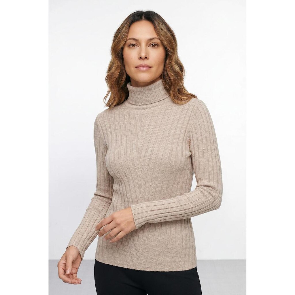 Blusa feminina de malha gola alta 61143