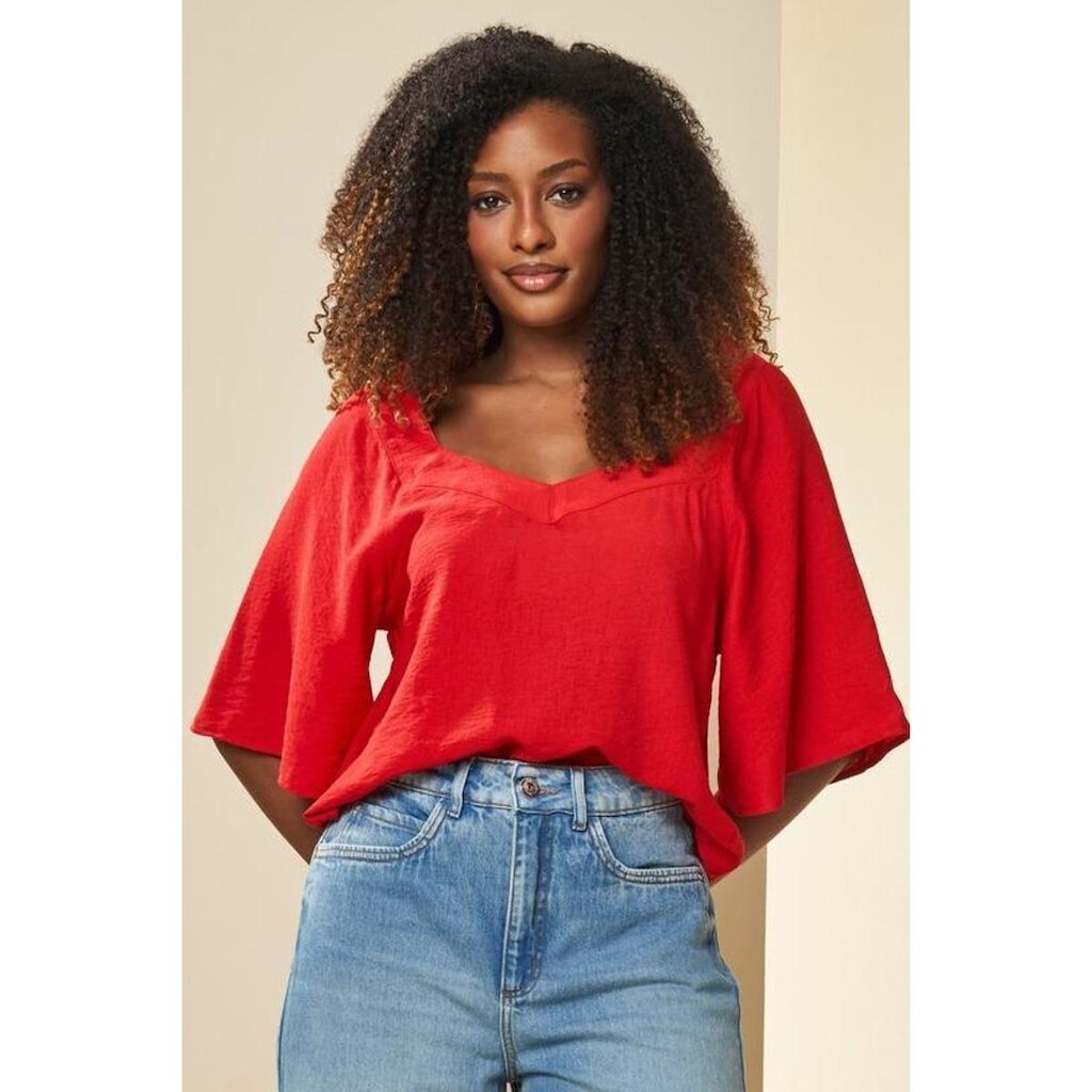 BLUSA FEMININA DOCE TRAMA REF:106055