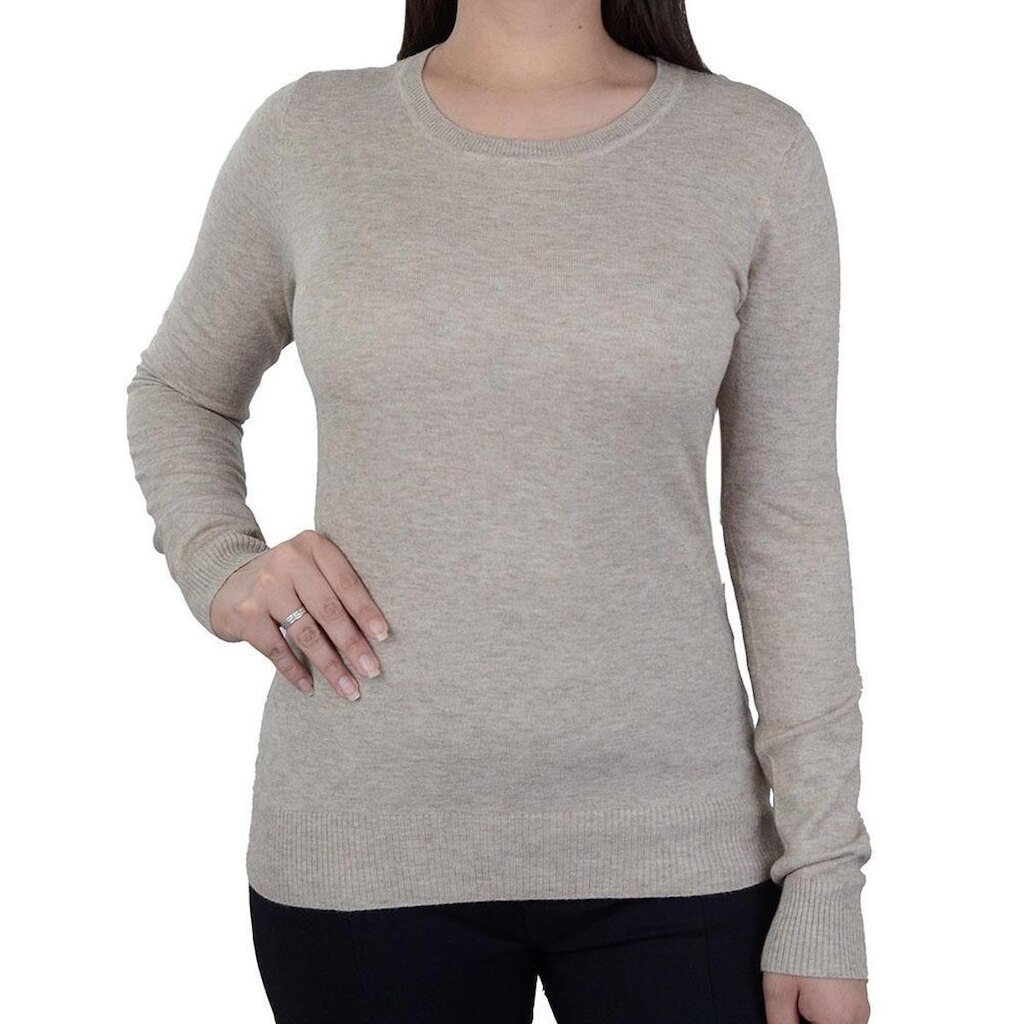 Blusa Feminina Facinelli By Mooncity Bege Areia - 651236