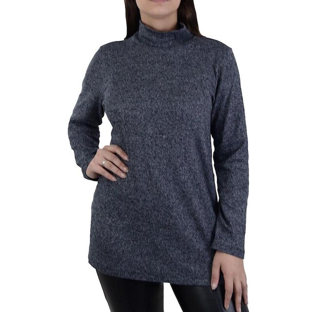 Blusa Feminina Gatos e Atos Canelada Escura