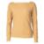Blusa Feminina Giraffe Gola Canoa Texturizada Caqui - Cáqui