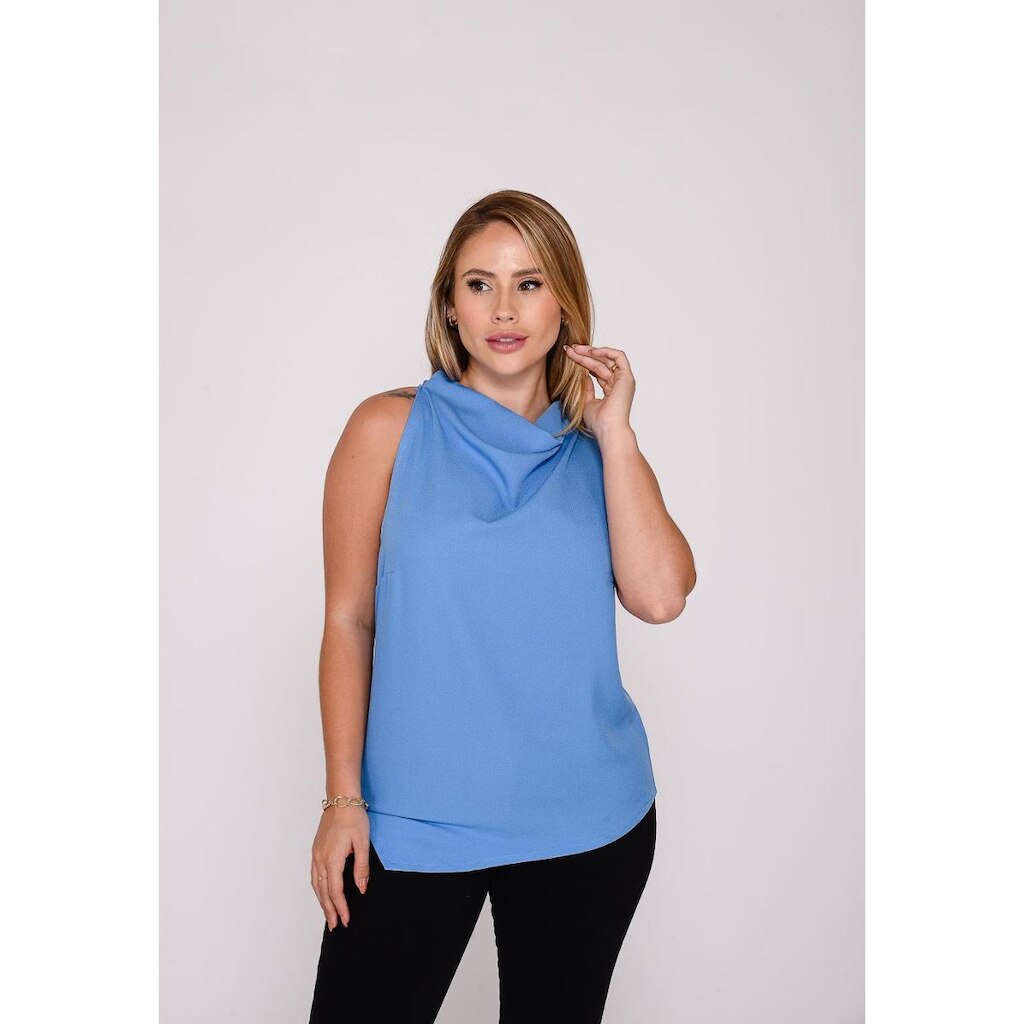 Blusa Feminina Gola Boba 7954 Marina