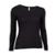 Blusa Feminina Habana Canelada Marrom Claro - Preto