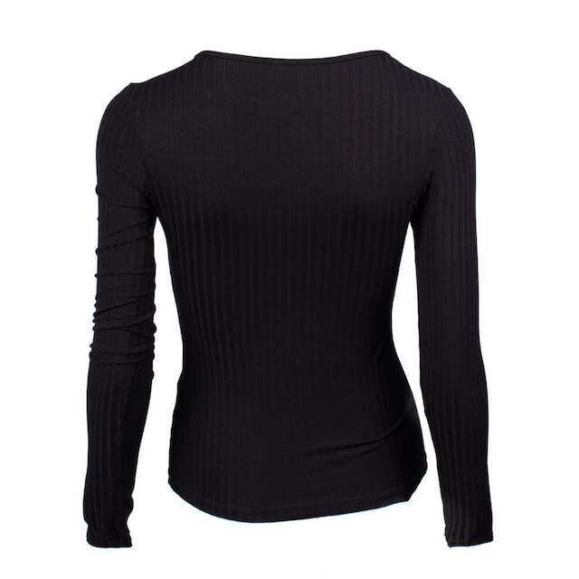 Blusa Feminina Habana Canelada Marrom Claro