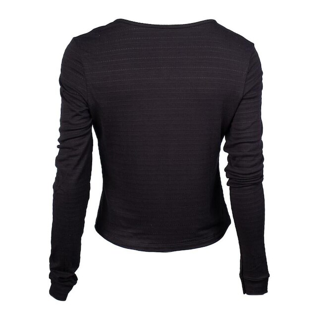 Blusa Feminina Habana Manga Longa Preto