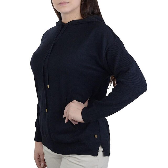 Blusa Feminina Iaraline Tricot Preta - 5560