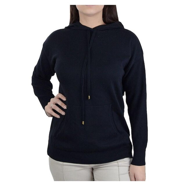Blusa Feminina Iaraline Tricot Preta - 5560