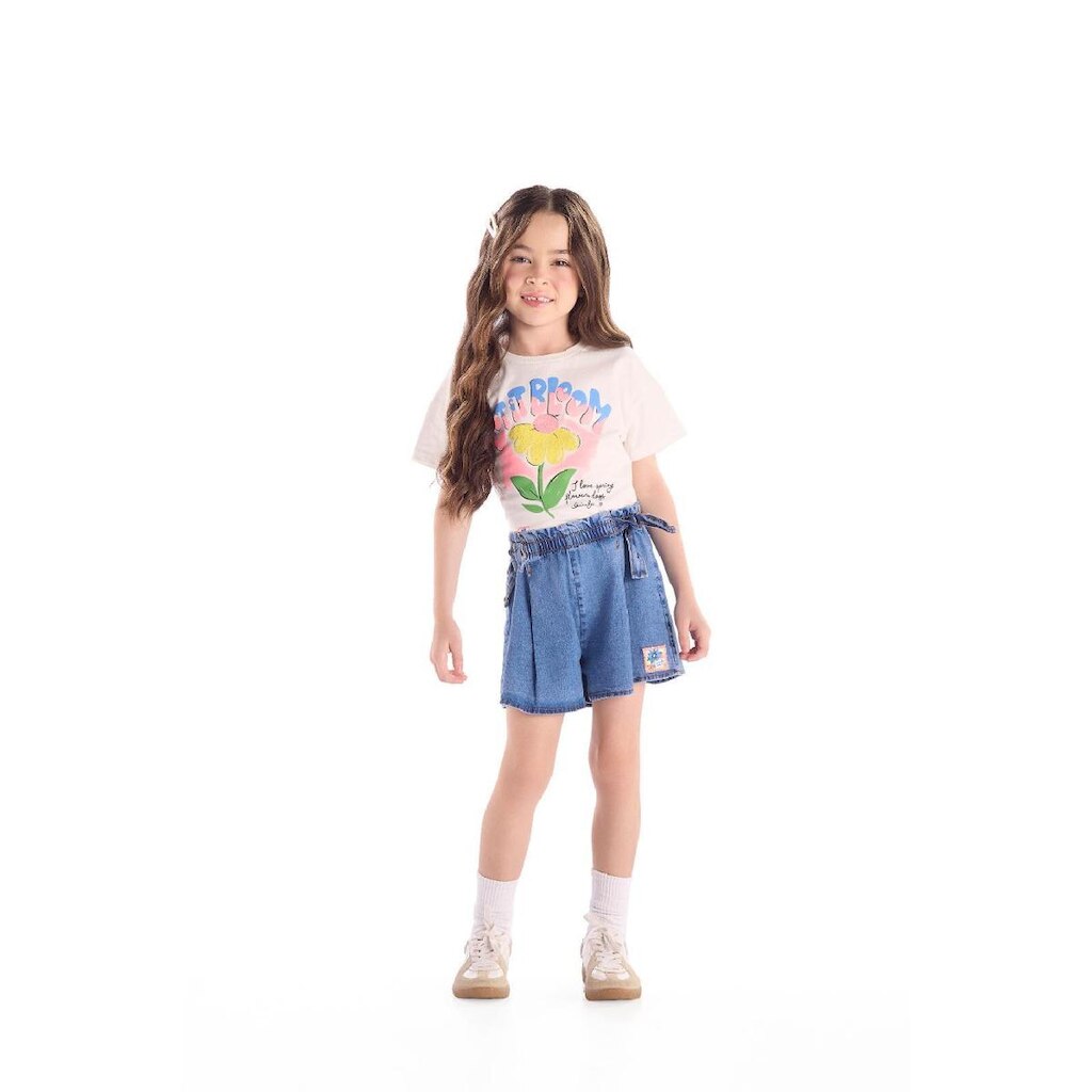 Blusa Feminina Infantil Algodão Quimby