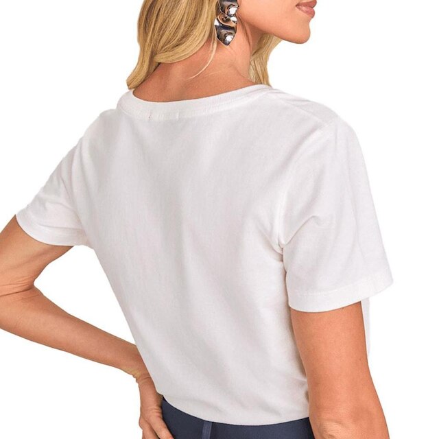 Blusa Feminina Lado Avesso MC Branca Off - L126569