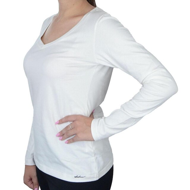Blusa Feminina Lado Avesso ML Branco - L1214
