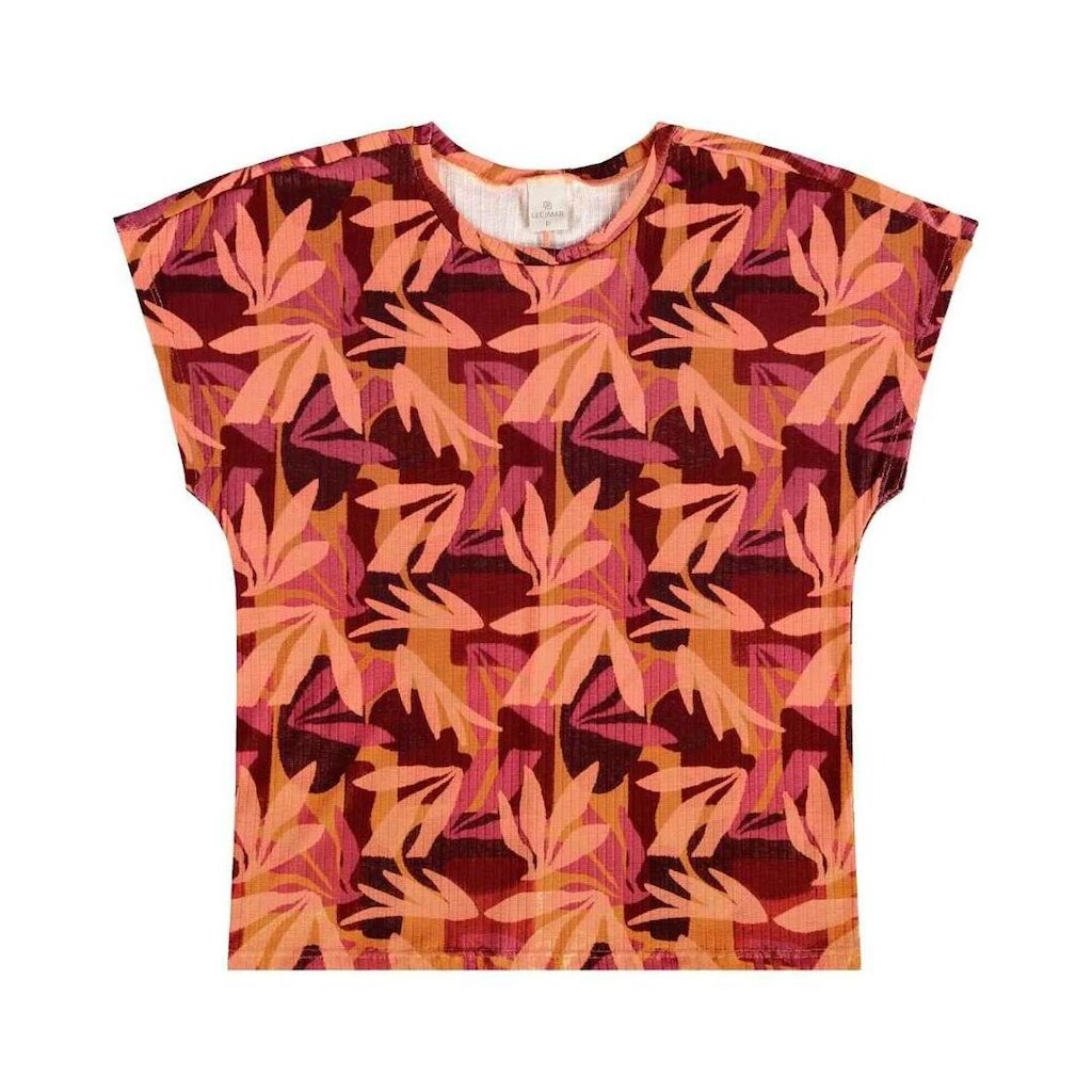 Blusa Feminina Lecimar Malha Canelada