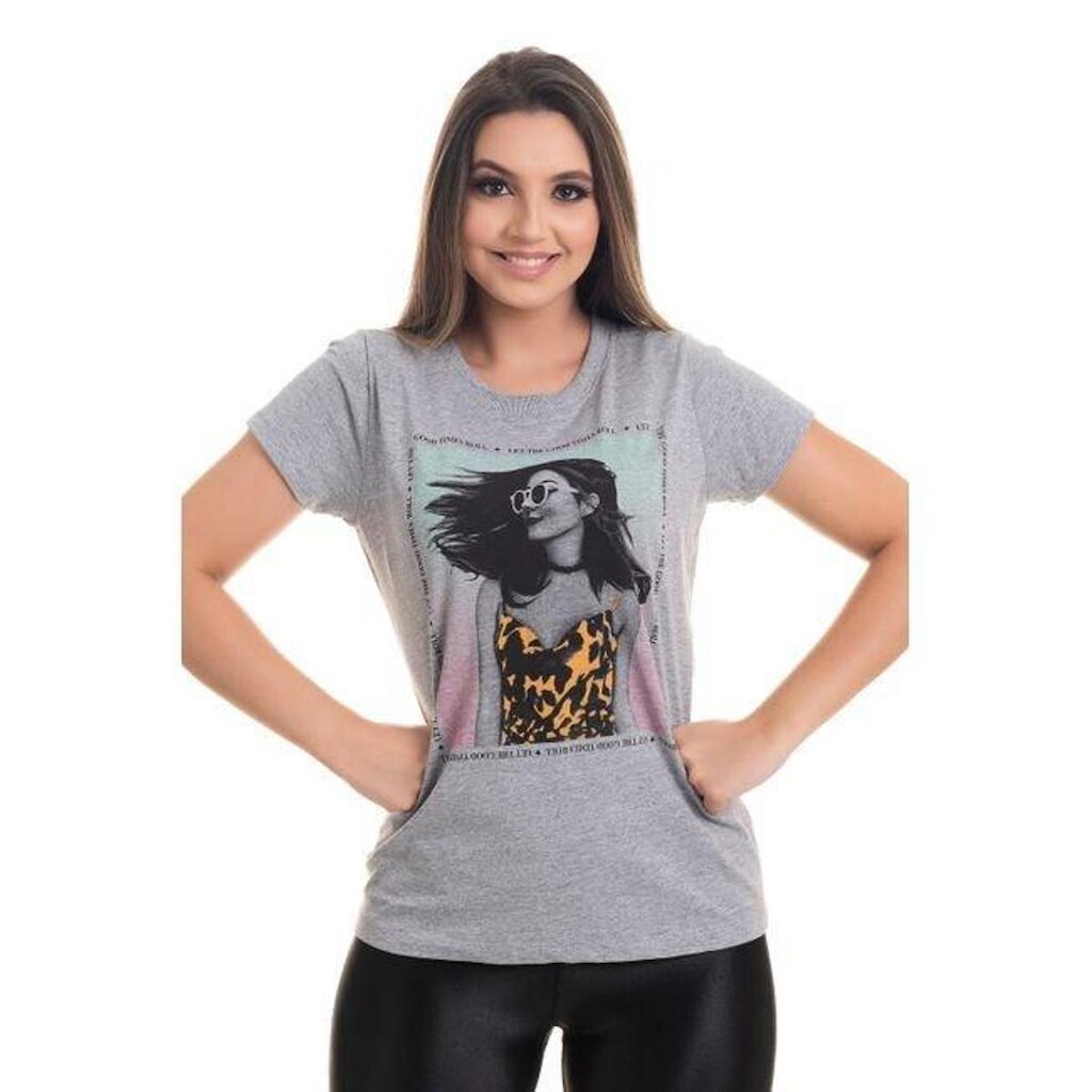 Blusa Feminina "Let The Godd Times Roll"