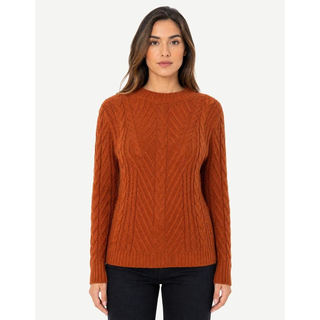 Blusa Feminina Longa de Tricot Detalhes Trançados
