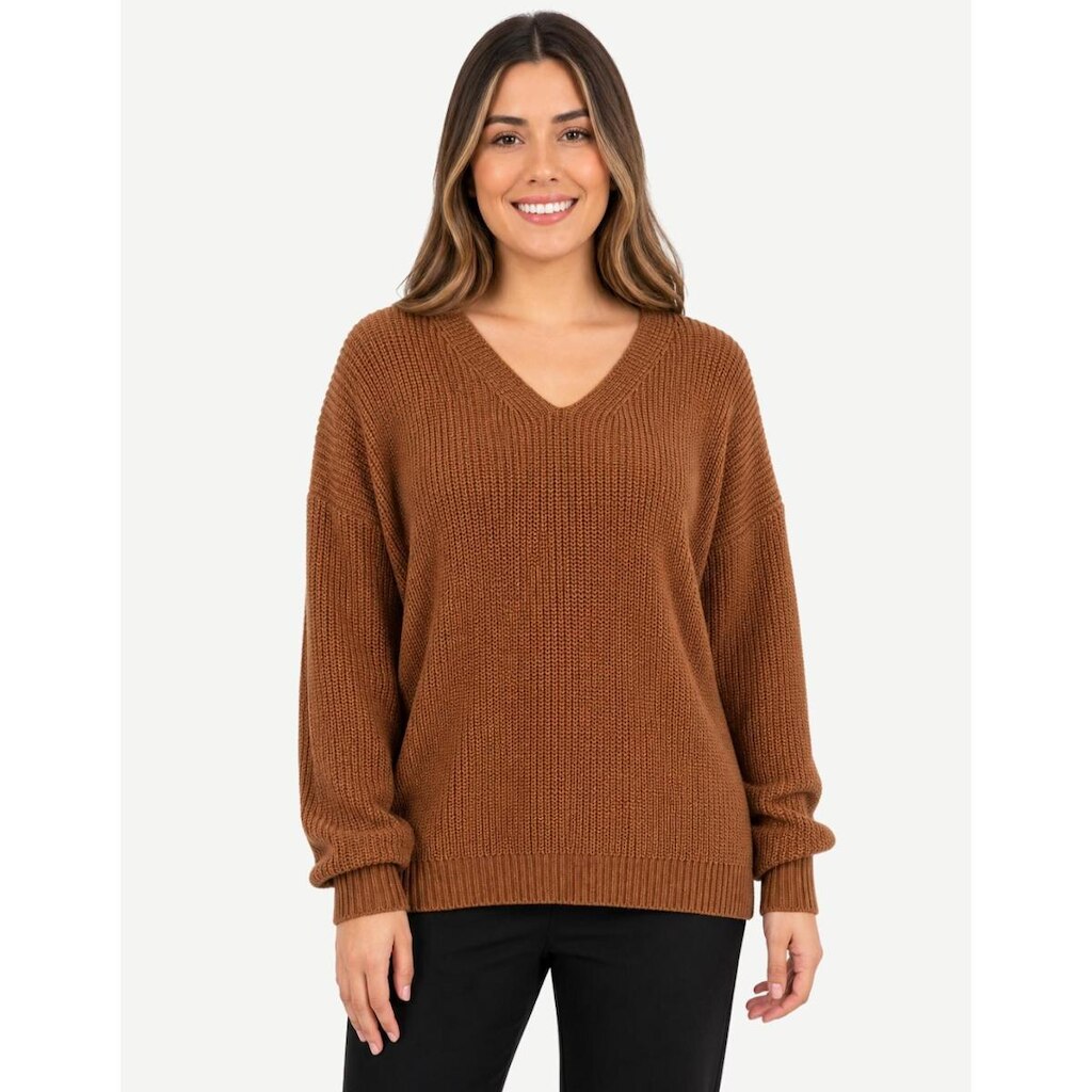 Blusa Feminina Longa Tricot Liso