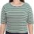 Blusa Feminina Malha Listrada Marcia Piovan Plus Size - Listrado