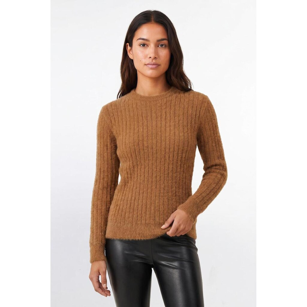 Blusa feminina malha pelo felpudo 61910