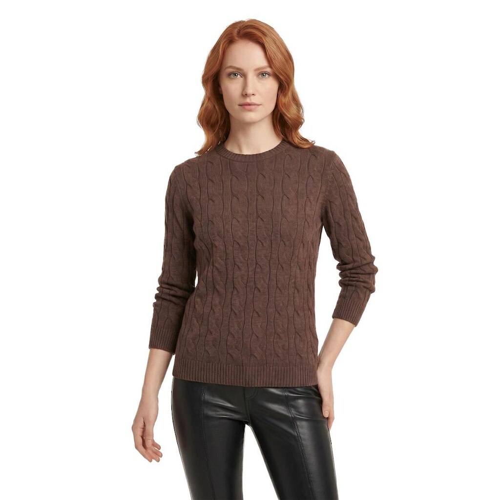 Blusa feminina malha tricot modal trançada 61909