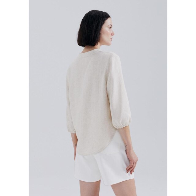 Blusa Feminina Manga 3/4 Em Viscolinho Hering