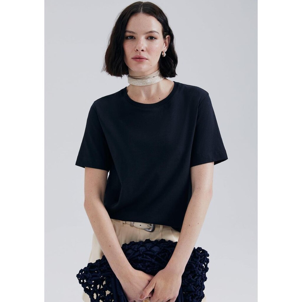 Blusa Feminina Manga Curta Hering