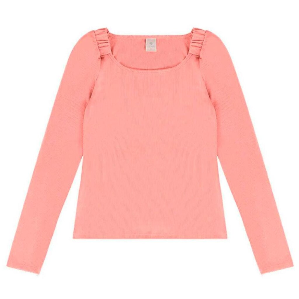 Blusa Feminina Manga Longa Lecimar Malha Viscoplus