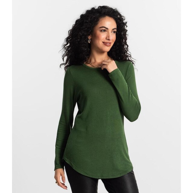 Blusa Feminina Manga Longa Rovitex Verde