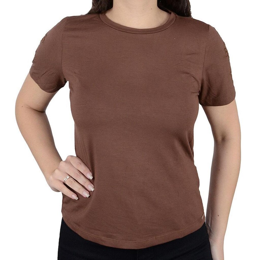 Blusa Feminina Olho Fatal Marrom Nut - 602460