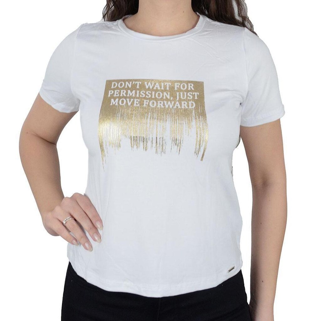 Blusa Feminina Olho Fatal Viscose Branca - 602335